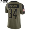 Kinder Chicago Bears Trikot Walter Payton 34 Nike 2021 Salute to Service